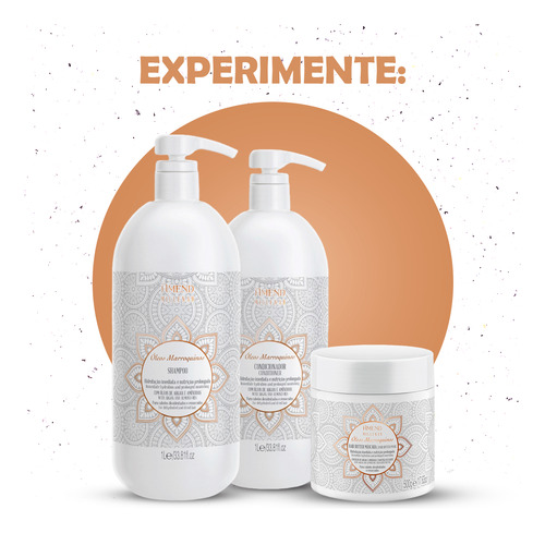 Kit Amend Oleos Marroquinos Shampoo 1l E Mascara 500g 2p
