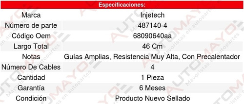 Sensor Oxigeno Durango 8cil 5.7l 05 Al 11 Injetech 8148658