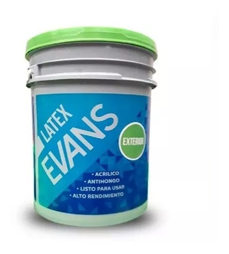 Pintura Exterior Evans Marca Andina X 20 Lts Antihongo