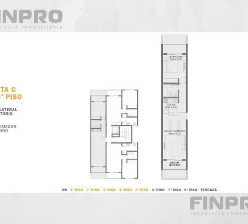 Imagen 15 de 17 de Excelente Departamento 2 Y 3 Amb. Centro De San Martín