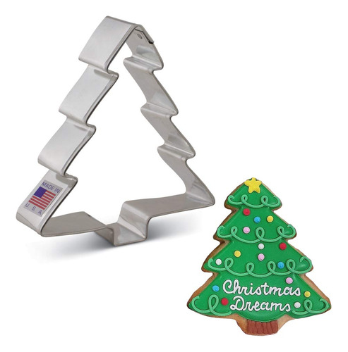 Ookie Cutters Cortador Galleta Para Arbol Navidad 4 