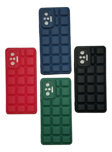 Funda Square Puff Para Xiaomi Redmi Note 10 Pro