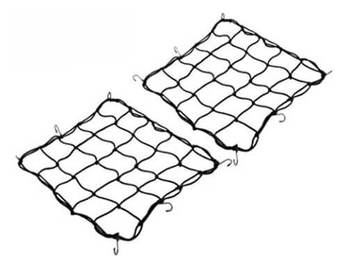 Paquete De 2 Redes Elásticas De Carga De 15.7 X 15.7