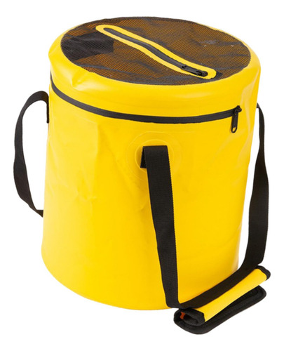 Cubo Plegable Con Tapa Lavabo Plegable Para Acampar