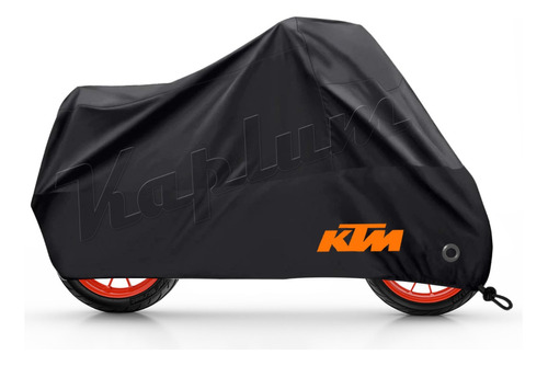 Funda Cubre Moto Silver Ktm Duke 200 250 Impermeable 