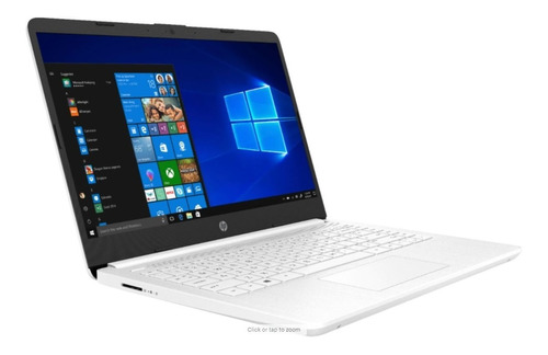 HP 14 14-dq0002dx Laptop Intel Celeron 4GB RAM Color Blanco
