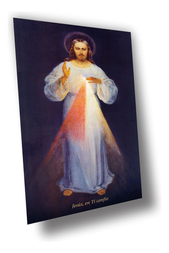 Lienzo Tela Arte Sacro Cristo Misericordioso 1934 143 X 80