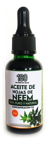 Aceite De Hojas De Neem Al 5 %  Azadirachta Indica