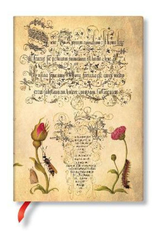 Libreta Mira Botanica Flemish Rose, Midi Tapa Dura