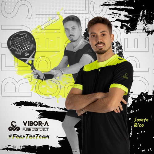 Pala Padel Vibora Black Mamba X Aniversario 2022 Josete Rico