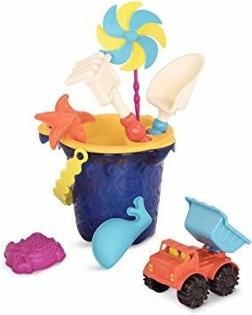 B. Juguetes - Sands Ahoy - Playa De Playset - Medio Bucket S