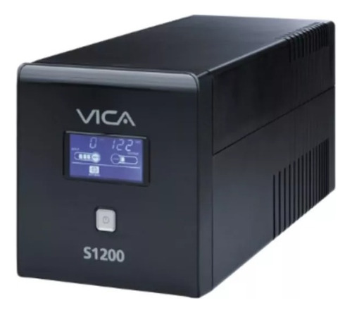 Nobreak Vica S1200 Va 600 W 6 Contactos 120v