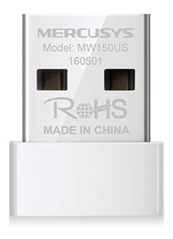 Imagen 2 de 2 de Adaptador Inalámbrico Mw150us Mercusys Nano N150
