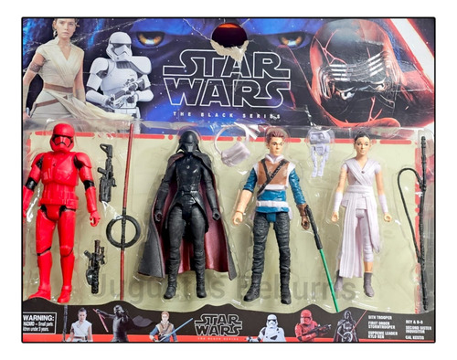 Muñecos Star Wars. Muñeco Kylo Ren. Muñeca Rey Skiwalker Y +