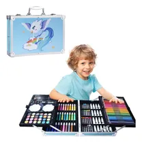 Comprar Set De Arte Profesional,145 Pcs Conjunto De Dibujo De Arte