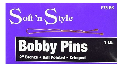 Caja De Clavijas De Bobby Soft .n Style Bronce, 1 Lb, 2  H