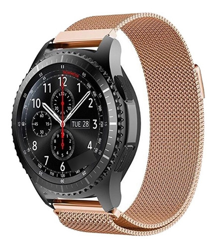 Pulseira Samsung Gear S3 Frontier Classic Milanese Aço 22mm