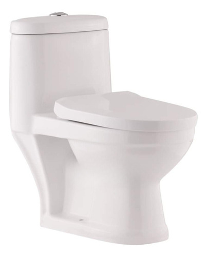 Wc One Pice Para Niño / Jardin, Descarga A Piso 20 Cm