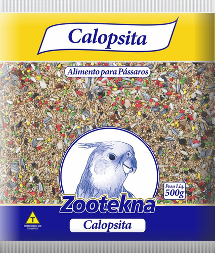 Mistura De Sementes Para Calopsita - 500 G