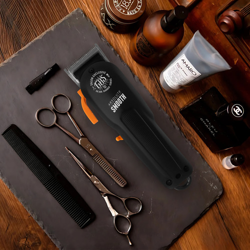 Maquininha Cabelo Barba Sem Fio Bivolt Barbeiro Profissional