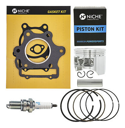 Standard Bore Gasket Piston Spark Plug Kit For Honda Sport