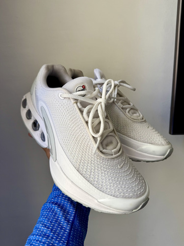 Tenis Nike Air Max Dn Triple White 6 Mx / 8 Us Originales Blancos