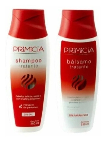 Balsamo Y Shampoo  Primicia Tratante 250ml