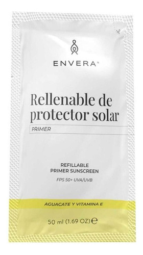 Protector Solar Facial Base De Aguacate Envera Fsp 50+ 50ml