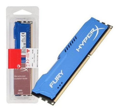 Memoria Ram Fury Ddr3 Gamer 8gb 1 Hyperx Hx316c10f/8