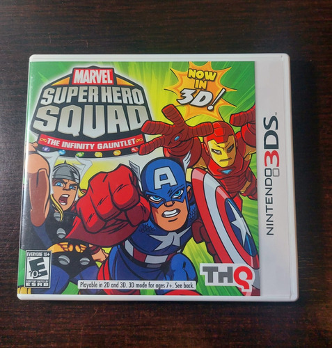  Marvel Super Hero Squad Nintendo 3ds - Con Caja Original