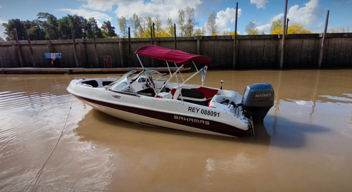 Lancha Bahama 490 Sport Hidea Efi 70 Hp 4 Tiempos 40 Horas