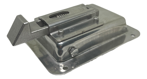 7 X Fechadura Inox Porta Bau Maleiro Furgão Motor Home Onibu
