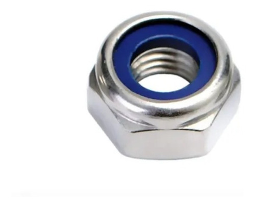 Tuerca Hexagonal 12-1.25 Mm // Inserto De Nylon // 50 Piezas