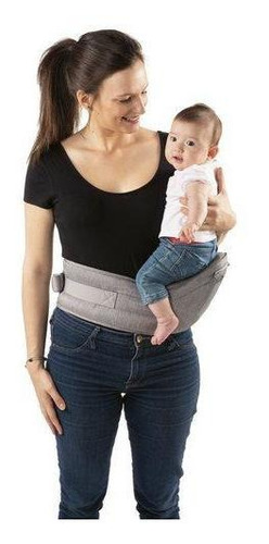 Chicco Canguro Hipseat Titanium, Color Gris