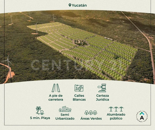 Venta De Terreno En  Chicxulub Puerto, Progreso, Yucatán, Merida