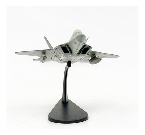 1: 100 F22 Fighter Aircraft Modelo Con Pantall Stand
