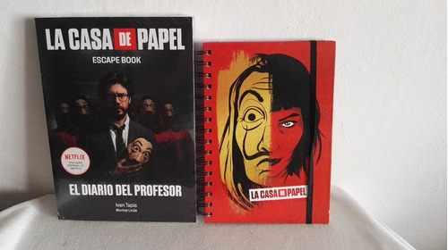 Libro La Casa De Papel: El Diario Del Profesor  Y Libreta