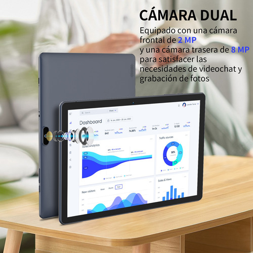 Tableta Pritom 10.1'' Android 13 4gb Ram 64gb Rom Wifi