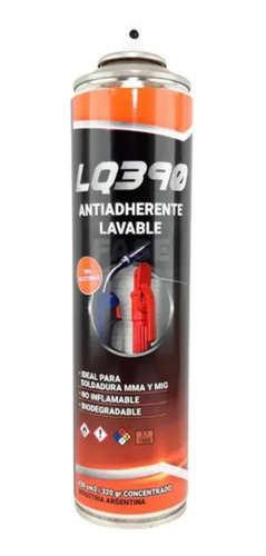 Antiadherente Aerosol Para Soldar Lusqtoff Mig Mag 440cc