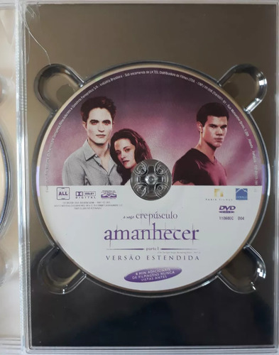 Dvd A Saga Crepúsculo - Coleção Completa - 5 Discos Original (Usado)