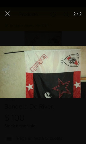 Bandera River Campeón Del Siglo