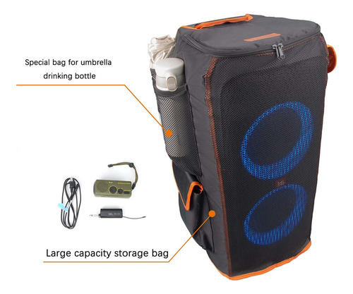 Cubierta De Altavoz De Doble Capa Para Jbl Partybox 310