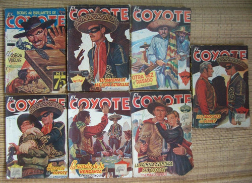 Comic El Coyote - Editorial Caymi - Por Lote De 7