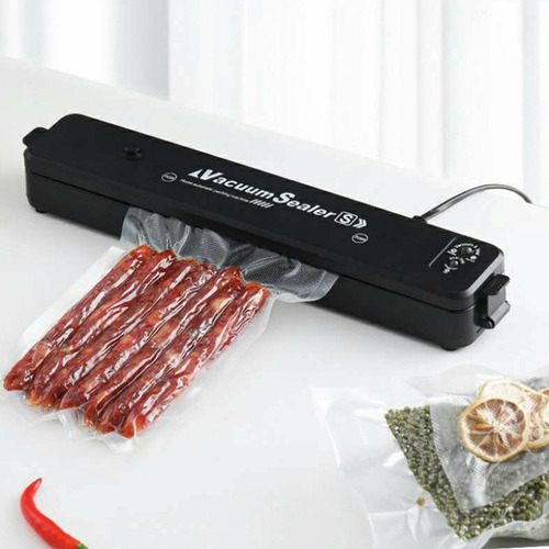 Máquina De Sellado Al Vacío Que Sella Carne De Res, Alimento