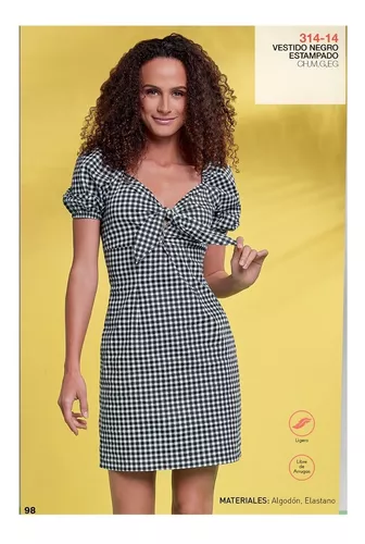 Vestido corto casual Devendi para mujer