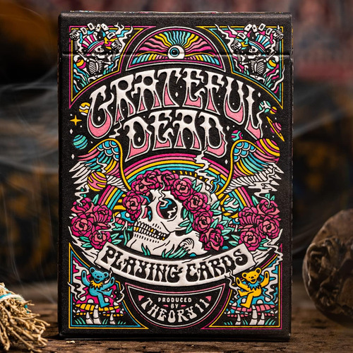 Teoría11 Baraja Prémium De Cartas Grateful Dead Con Ilustrac