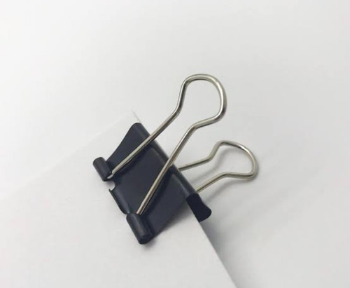 Clip Mariposa 10 Piezas Binder Clips De 2cm 40-180