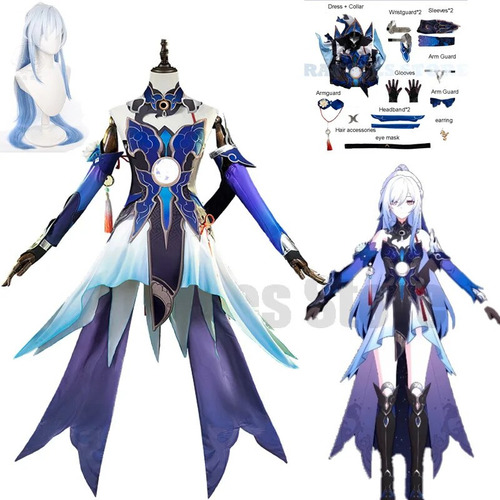 Espejo Flujo Cos Ropa Cosplay Anime Juegos Ropa De Mujer