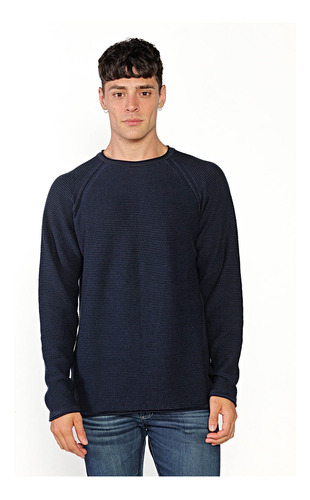 Sweater Hombre Medio Cierre Hilo Invierno Old Bridge Wem