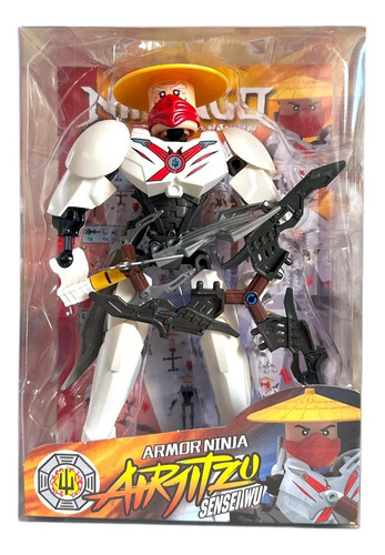 Muñeco Ninja Articulado!!! + Armas Armables!! Coleccionable!